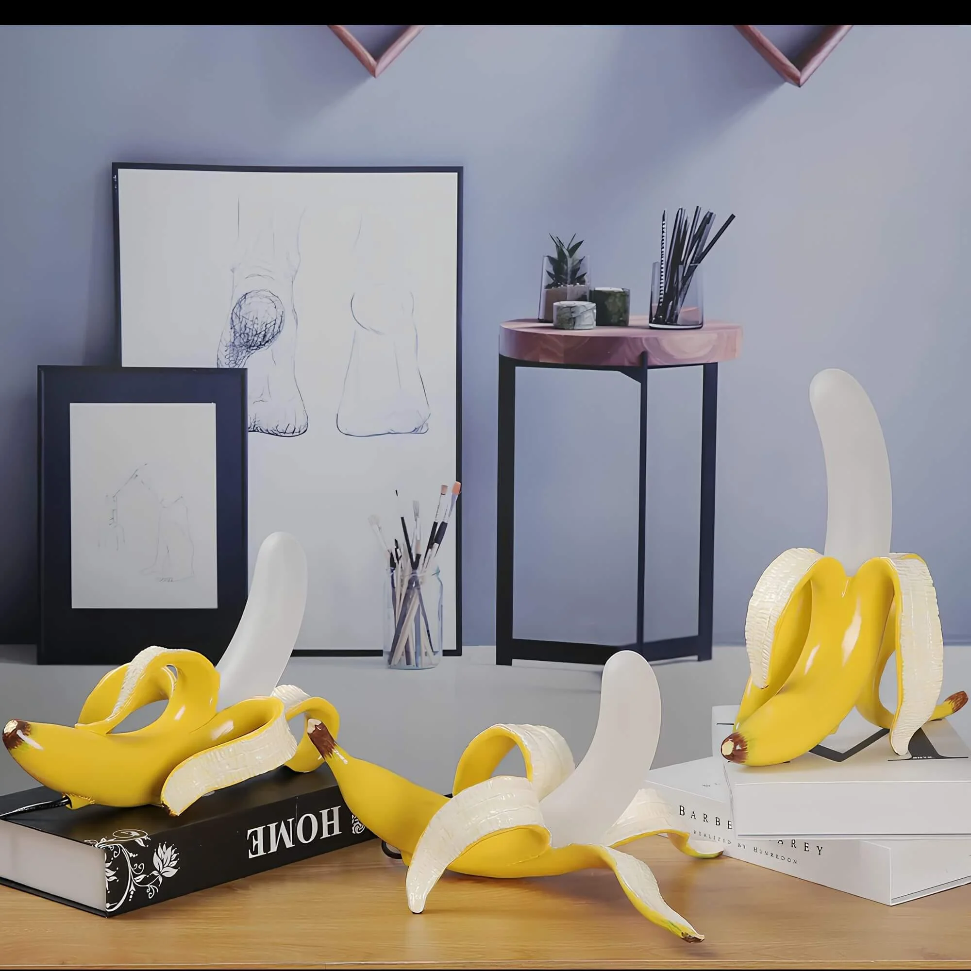 Bananashine Modernebananen Tischlampe12