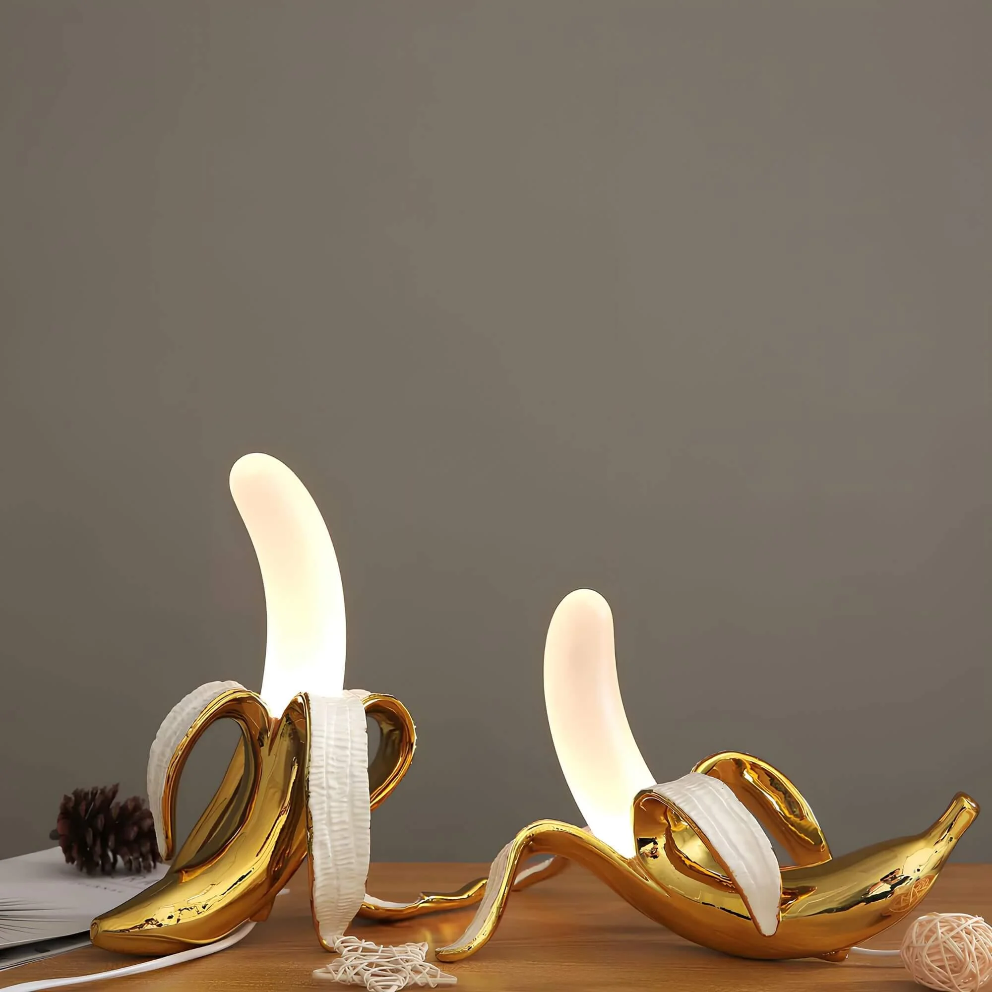 Bananashine Modernebananen Tischlampe8