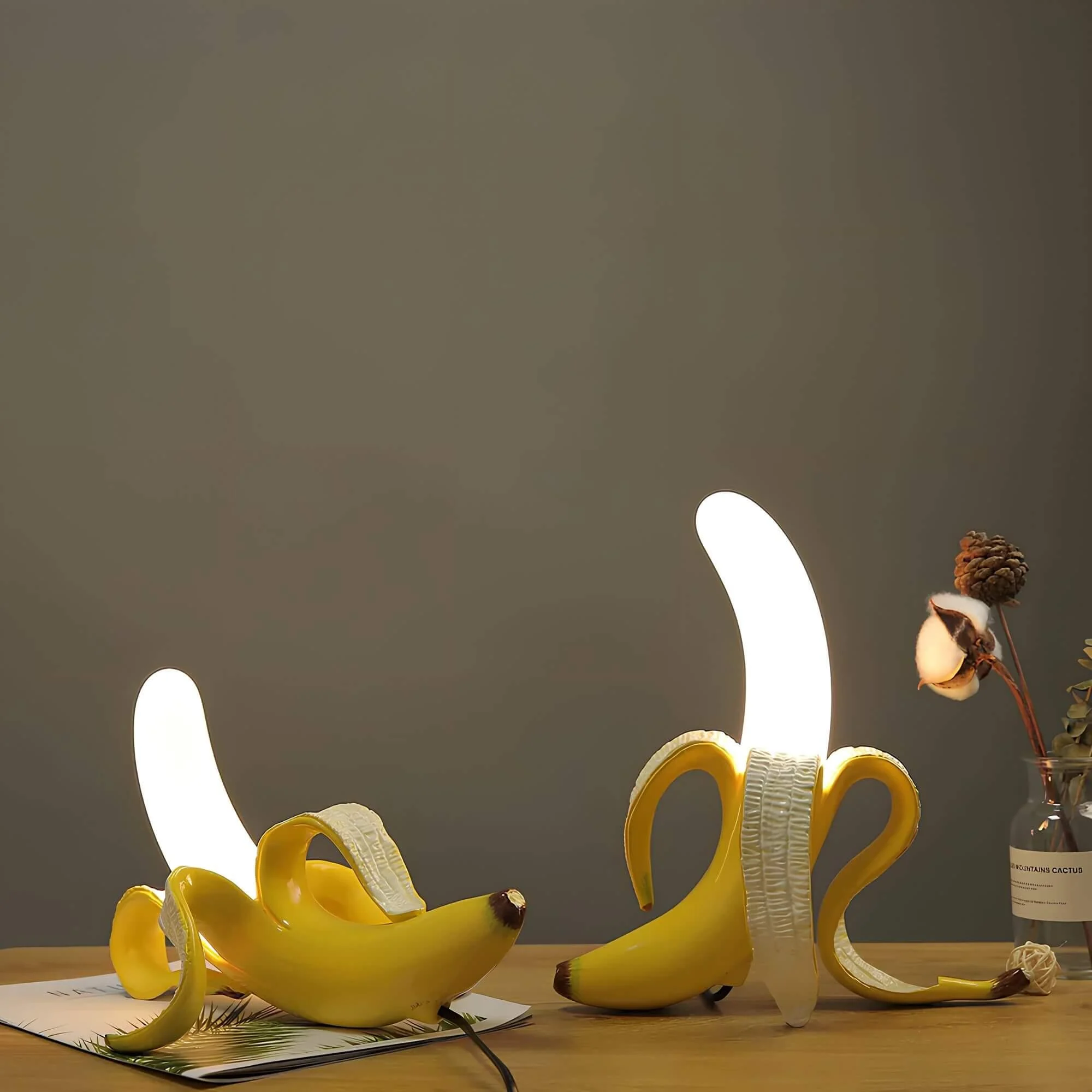 Bananashine Modernebananen Tischlampe9