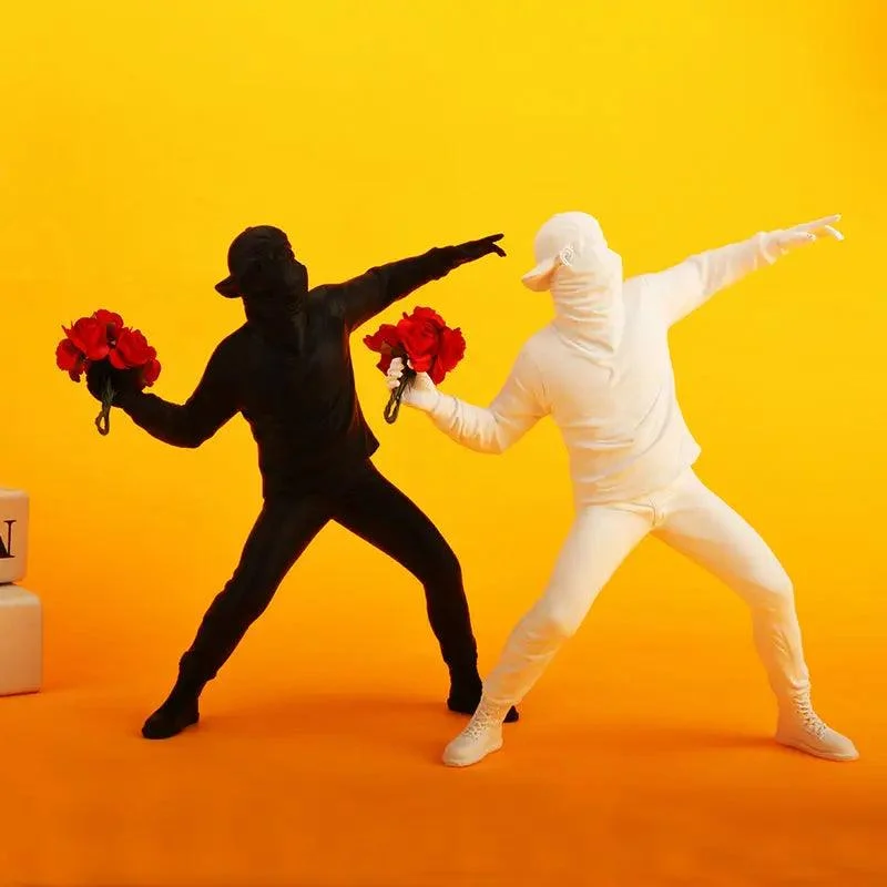 Banksy_Flower_Thrower_-_-4134329 Banksy Flower Thrower -