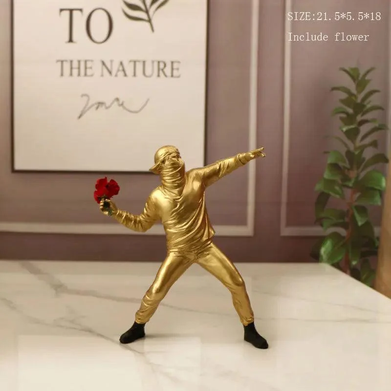 Banksy_Flower_Thrower_-_-4134354 Banksy Flower Thrower -