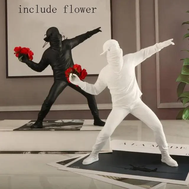 Banksy_Flower_Thrower_-_-4134367 Banksy Flower Thrower -