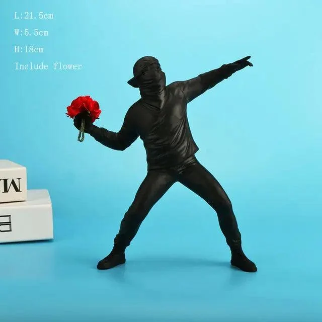 Banksy_Flower_Thrower_-_-4134373 Banksy Flower Thrower -