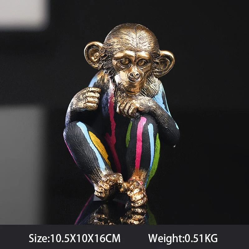 Banksy_Monkey_Statue_-_-4134439 Banksy Monkey Statue -