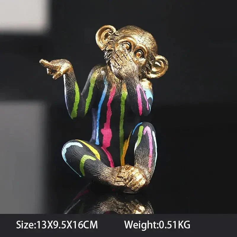 Banksy_Monkey_Statue_-_-4134486 Banksy Monkey Statue -