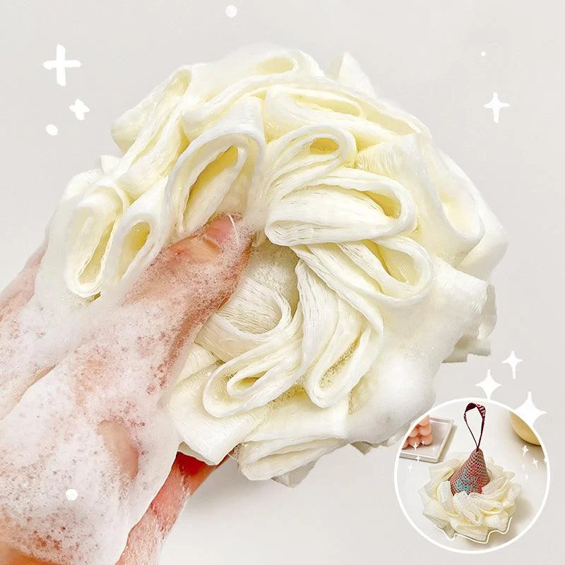 Bath Ball Cute Ice Cream Scrub Towel - - #tag1#