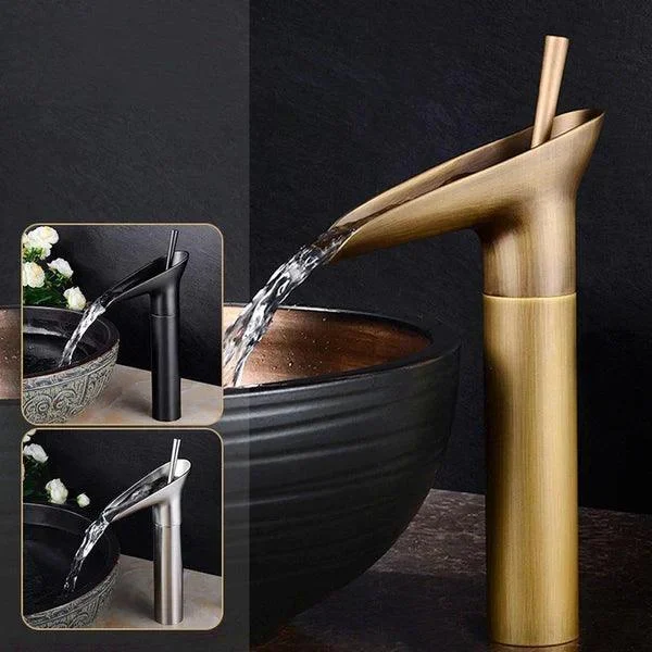 Bathroom_tap_-_Luxury_-_Antique_Brass_-_Hot_Cold_Mixer_Tap_-_-_tag1_-4149765 Bathroom tap - Luxury - Antique Brass - Hot & Cold Mixer Tap - - #tag1#