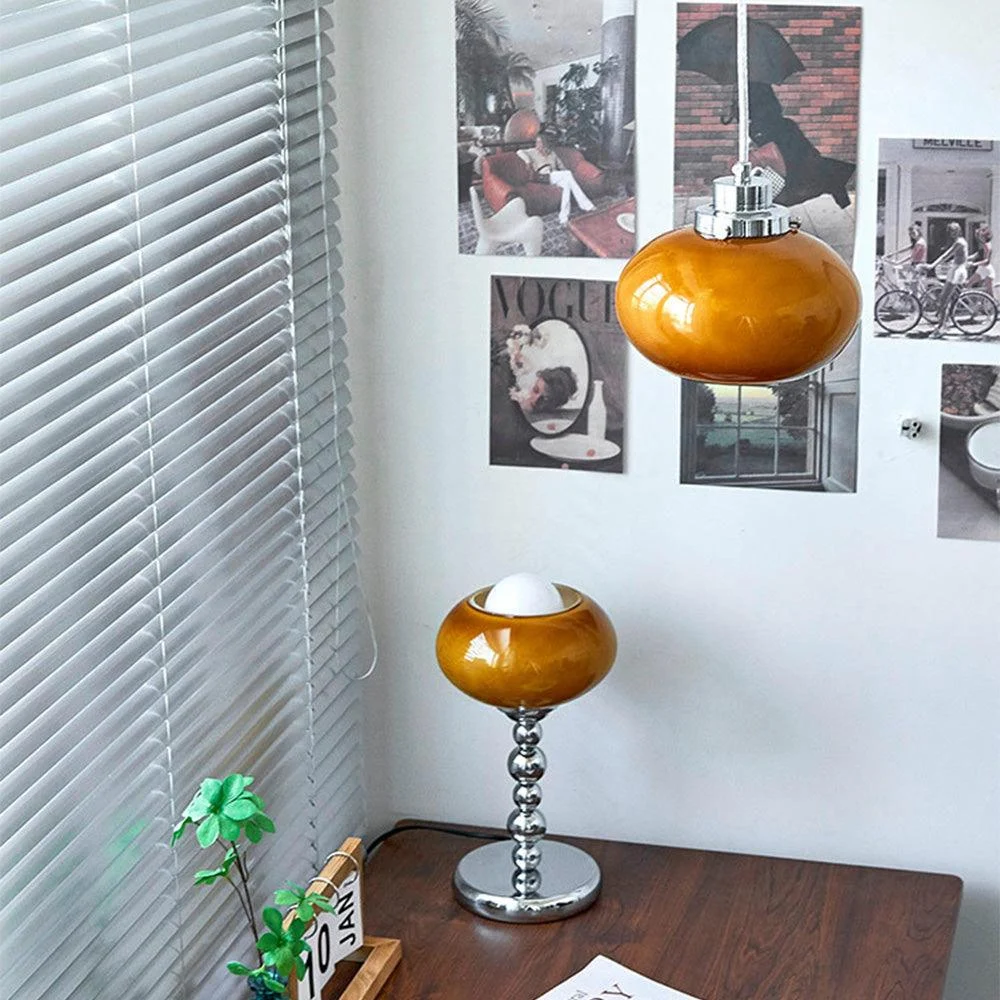 Bauhaus_Medieval_Yellow_Glass_Pendant_Lamp_-_-_tag1_-4150783 Bauhaus Medieval Yellow Glass Pendant Lamp - - #tag1#