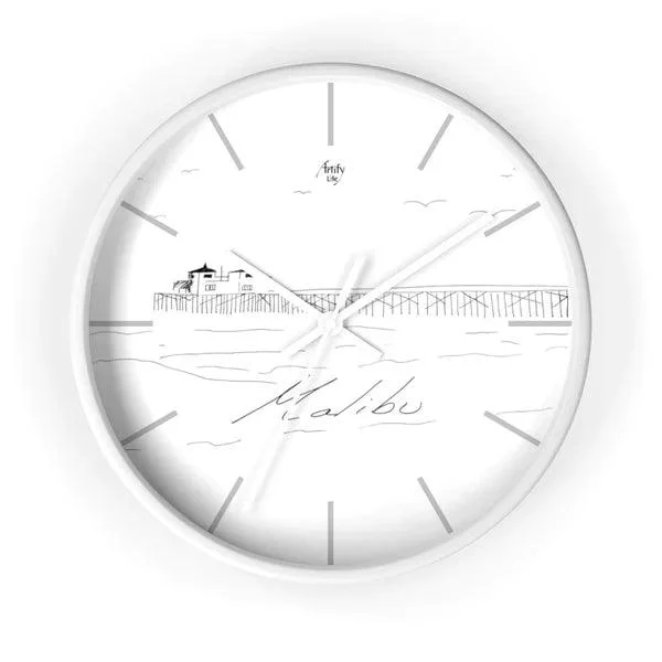 BeachWalk - Beach Promenade Wall Clock - - #tag1#