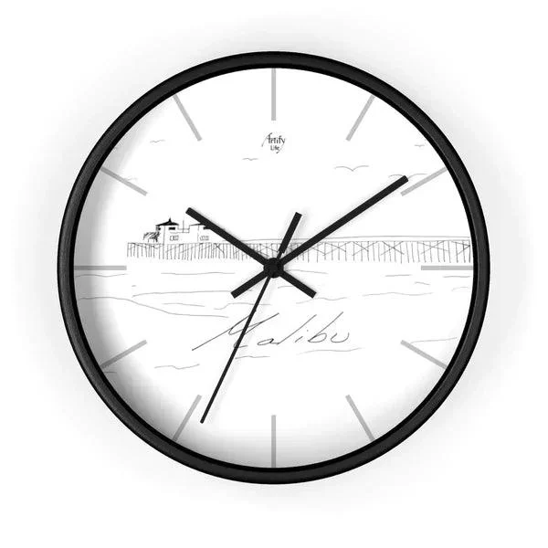 BeachWalk - Beach Promenade Wall Clock -  - #tag1#