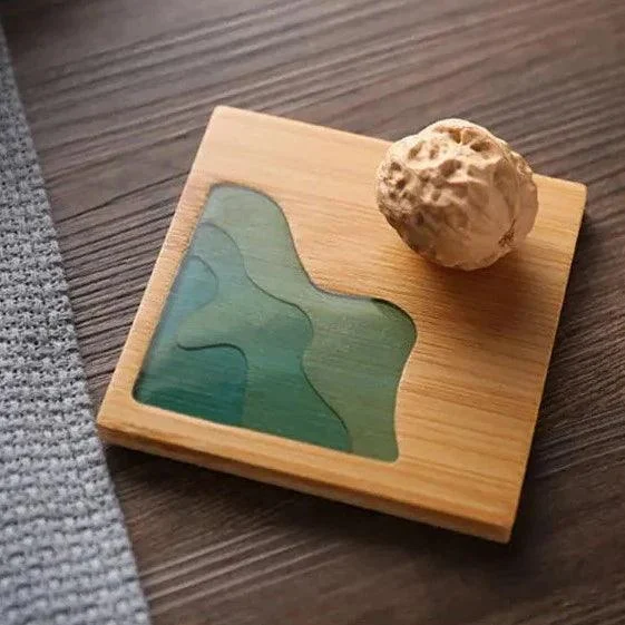 Beach_Contour_Line_Epoxy_Art_Wooden_Coaster_-_-4136048 Beach Contour Line Epoxy Art Wooden Coaster -