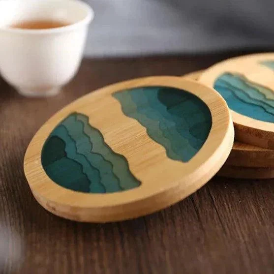 Beach_Contour_Line_Epoxy_Art_Wooden_Coaster_-_-4136061 Beach Contour Line Epoxy Art Wooden Coaster -