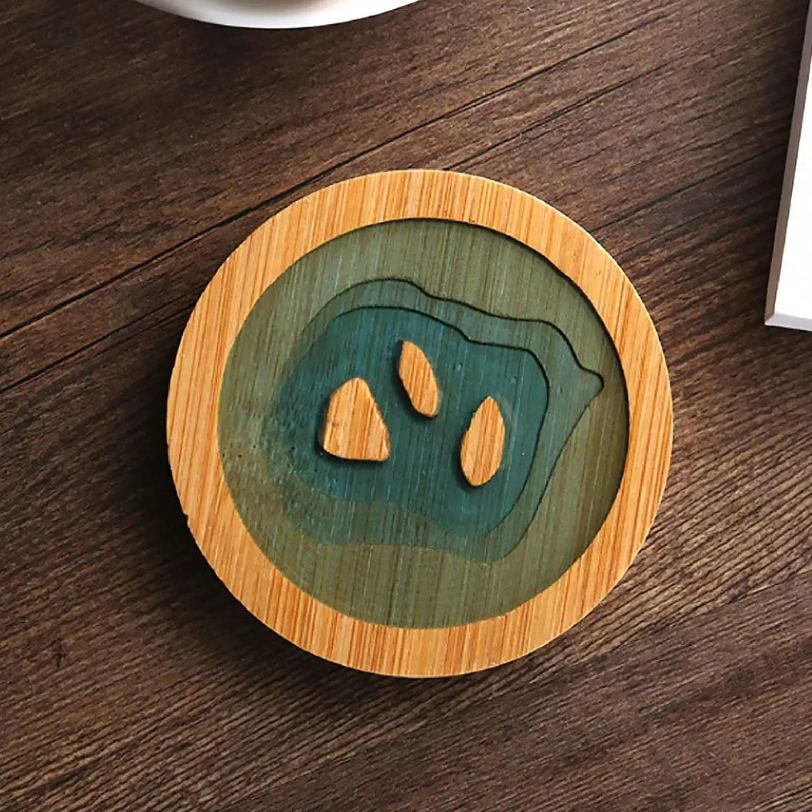 Beach_Contour_Line_Epoxy_Art_Wooden_Coaster_-_-4136068 Beach Contour Line Epoxy Art Wooden Coaster -