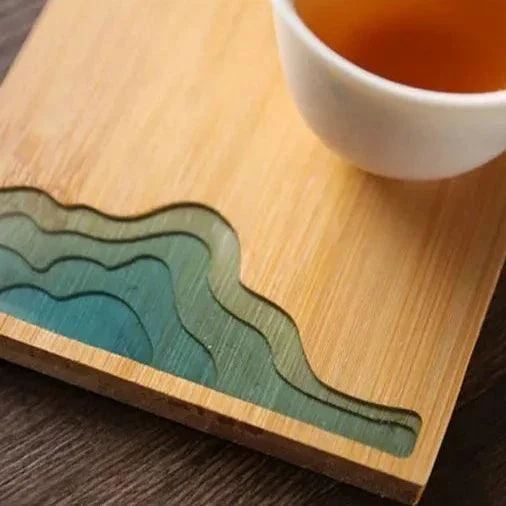 Beach_Contour_Line_Epoxy_Art_Wooden_Coaster_-_-4136080 Beach Contour Line Epoxy Art Wooden Coaster -