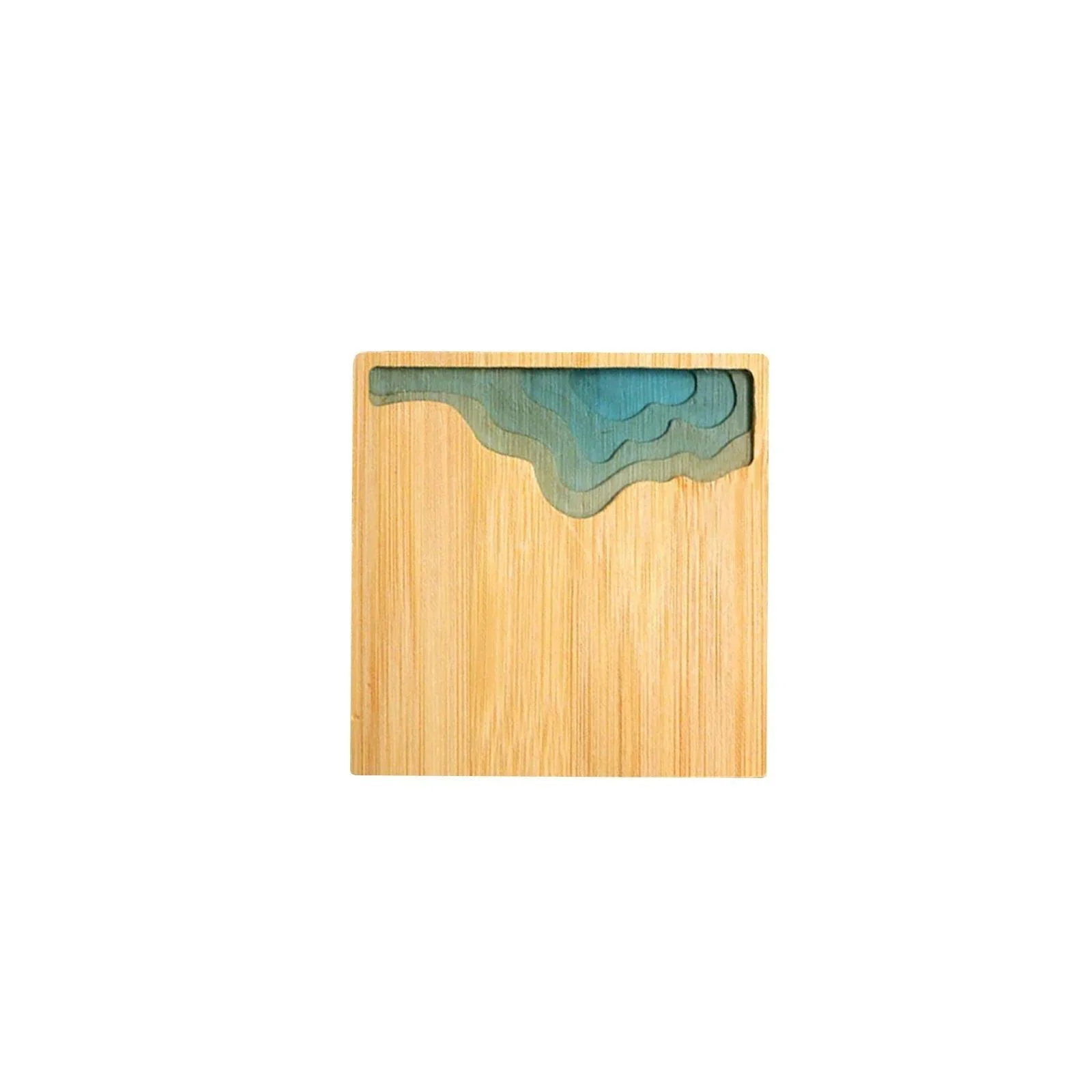 Beach_Contour_Line_Epoxy_Art_Wooden_Coaster_-_-4136137 Beach Contour Line Epoxy Art Wooden Coaster -