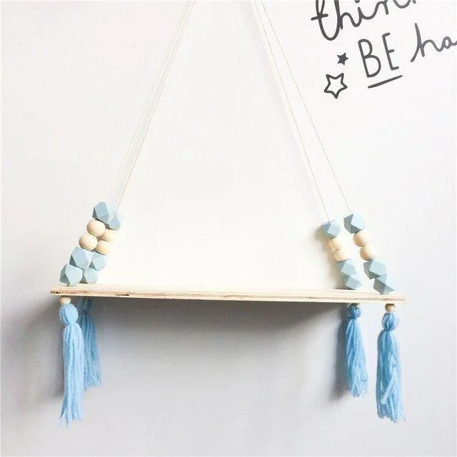 Beaded_Hanging_Wooden_Shelf_-_-4136226 Beaded Hanging Wooden Shelf -
