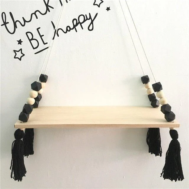 Beaded_Hanging_Wooden_Shelf_-_-4136235 Beaded Hanging Wooden Shelf -