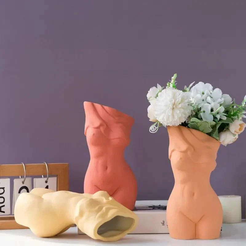 Beautiful_Abstract_Style_Body_Art_Ceramic_Vase_-_-_tag1_-4152035 Beautiful Abstract Style Body Art Ceramic Vase - - #tag1#