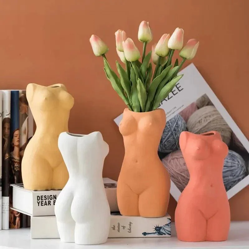 Beautiful_Abstract_Style_Body_Art_Ceramic_Vase_-_-_tag1_-4152044 Beautiful Abstract Style Body Art Ceramic Vase - - #tag1#