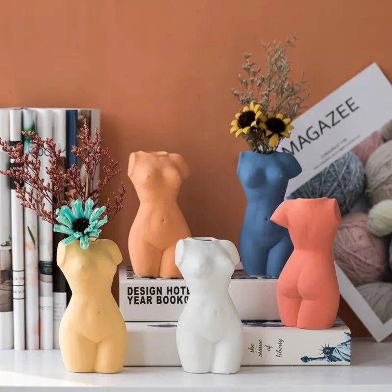 Beautiful_Abstract_Style_Body_Art_Ceramic_Vase_-_-_tag1_-4152048 Beautiful Abstract Style Body Art Ceramic Vase - - #tag1#