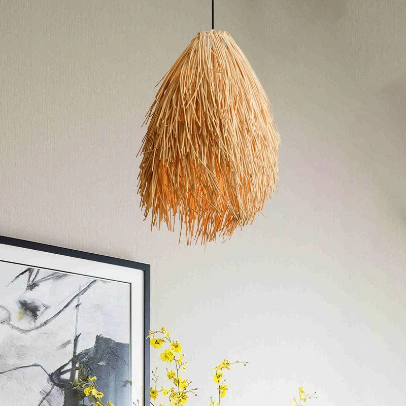 Beige_Rattan_Pendant_Lamp_-_Asian_Style_1-Light_Pendant_Fixture_for_Restaurant_-_-_tag1_-4152947 Beige Rattan Pendant Lamp - Asian Style 1-Light Pendant Fixture for Restaurant - - #tag1#