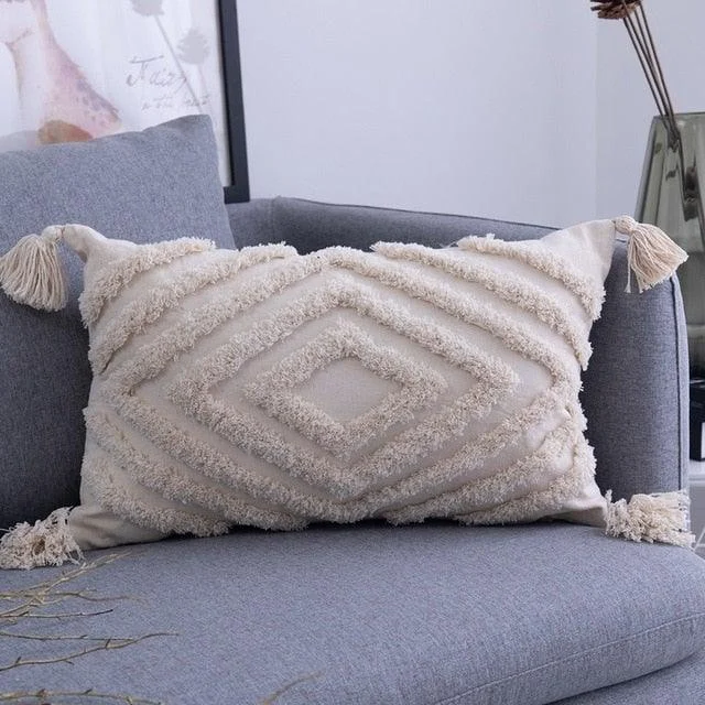 Beige_Tassels_Cushion_Covers_-_-4137073 Beige Tassels Cushion Covers -