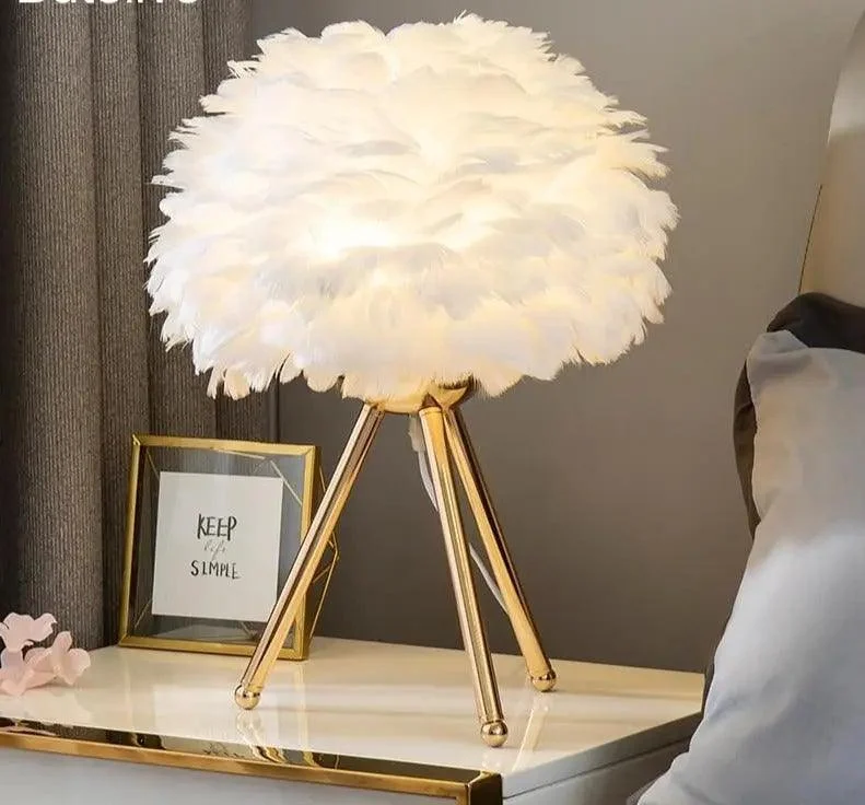 Belevue_Goose_Feather_Lamp_-_-4137126 Belevue Goose Feather Lamp -