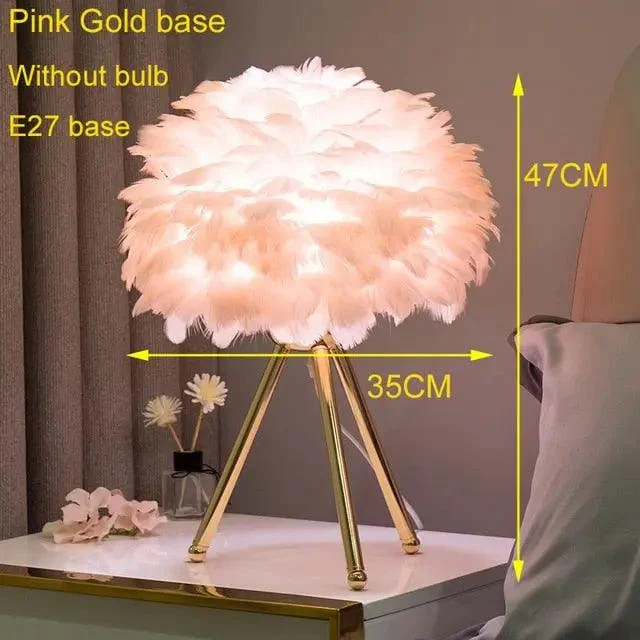 Belevue_Goose_Feather_Lamp_-_-4137137 Belevue Goose Feather Lamp -