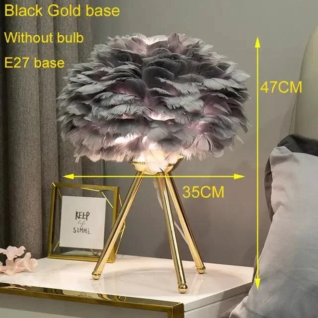 Belevue_Goose_Feather_Lamp_-_-4137143 Belevue Goose Feather Lamp -