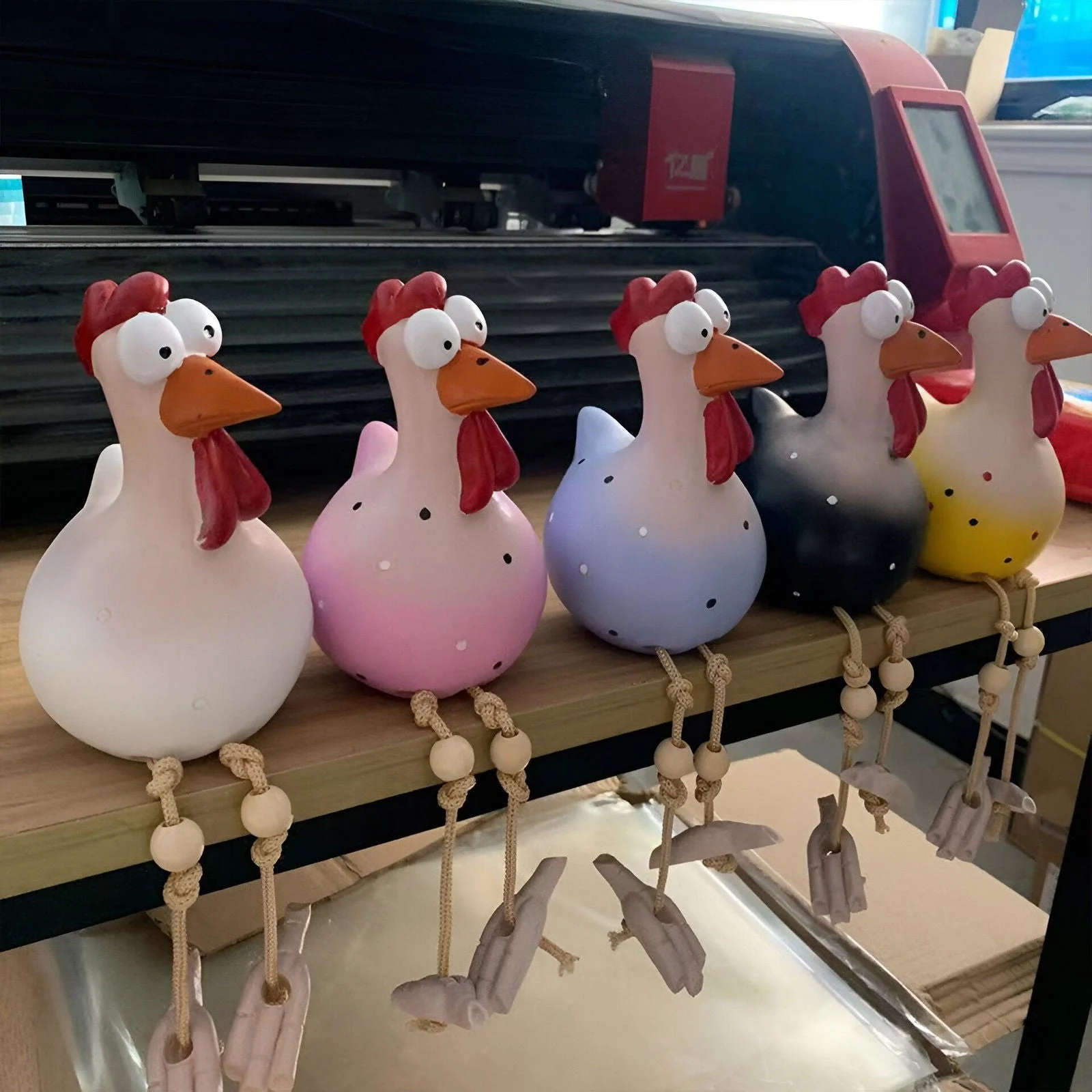 Big-eyed_Huhn_Statue_-_Weatherproof_Resin_Craft_-_Rooster_Garden_Statue_-_-_tag1_-4150532 Big-eyed Huhn Statue - Weatherproof Resin Craft - Rooster Garden Statue - - #tag1#