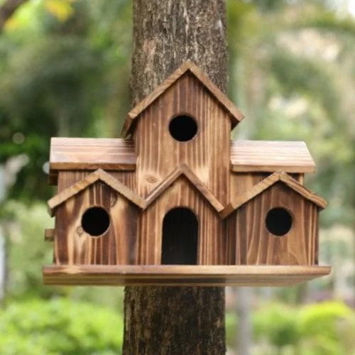 Birdhouse_-_Nesty_-_Pastoral_Style_-_Outdoor_Decoration_-_-_tag1_-4155112 Birdhouse - Nesty - Pastoral Style - Outdoor Decoration - - #tag1#
