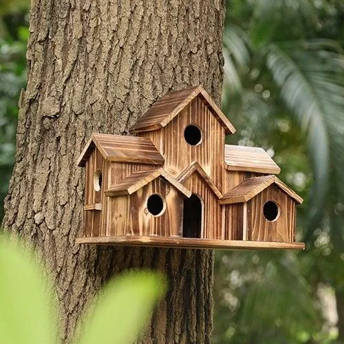 Birdhouse_-_Nesty_-_Pastoral_Style_-_Outdoor_Decoration_-_-_tag1_-4155119 Birdhouse - Nesty - Pastoral Style - Outdoor Decoration - - #tag1#