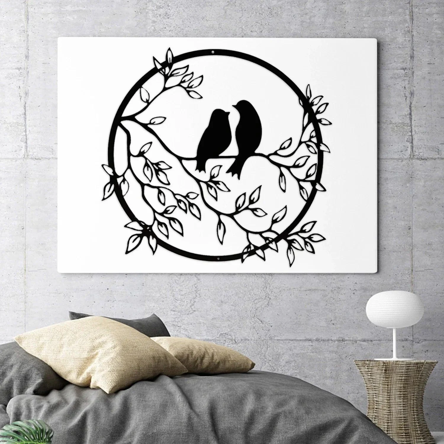 Birds On Branch Wall Art - - #tag1#