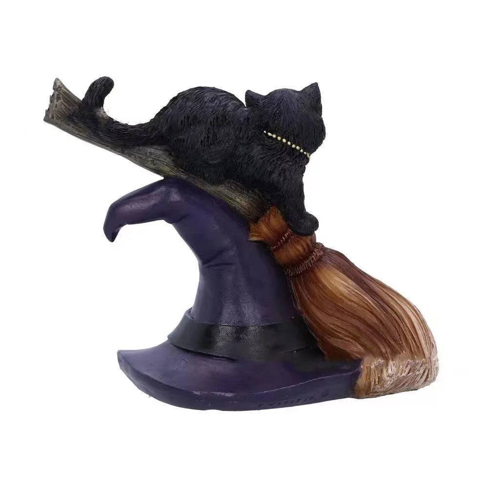 Black Cat Resin Craft Ornament -  - #tag1#