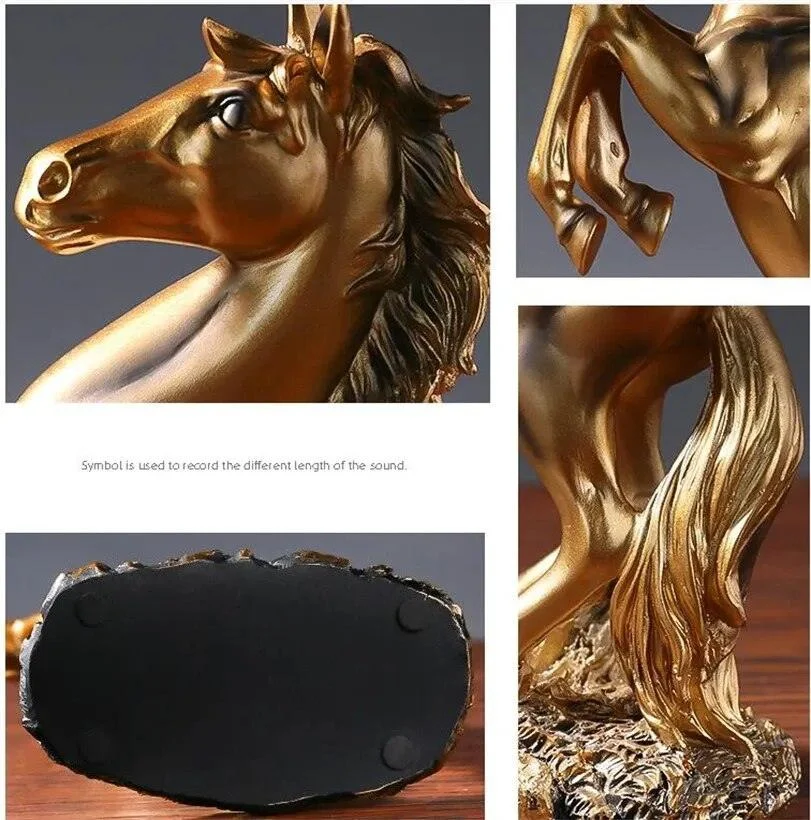 Black_Golden_Horse_European_Resin_Sculptures_and_Statues_Crafts_Home_Decoration_-_-4138822 Black Golden Horse European Resin Sculptures and Statues Crafts Home Decoration -