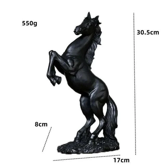 Black_Golden_Horse_European_Resin_Sculptures_and_Statues_Crafts_Home_Decoration_-_-4138847 Black Golden Horse European Resin Sculptures and Statues Crafts Home Decoration -