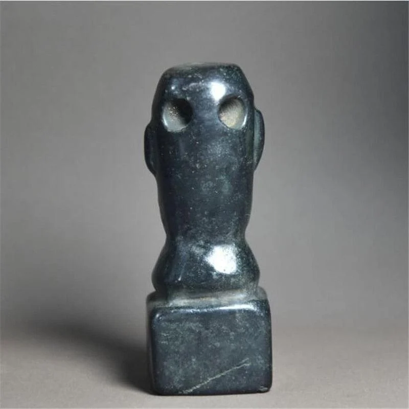 Black_Iron_Meteorite_Face_Home_Decor_Statue_-_-4138873 Black Iron Meteorite Face Home Decor Statue -