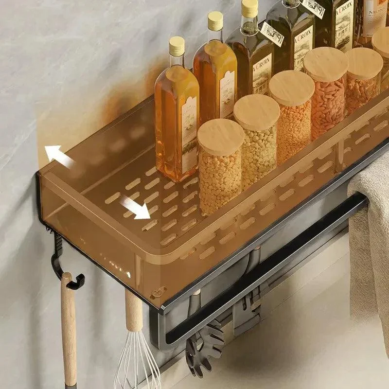 Black_Kitchen_Rack_Easy_to_mount_on_the_wall_-_-_tag1_-4156008 Black Kitchen Rack | Easy to mount on the wall - - #tag1#