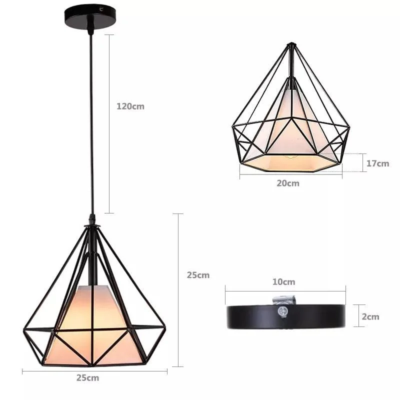 Black_Metal_Cage_Pendant_Light_Retro_Industrial_Charm_-_-4138972 Black Metal Cage Pendant Light: Retro Industrial Charm -