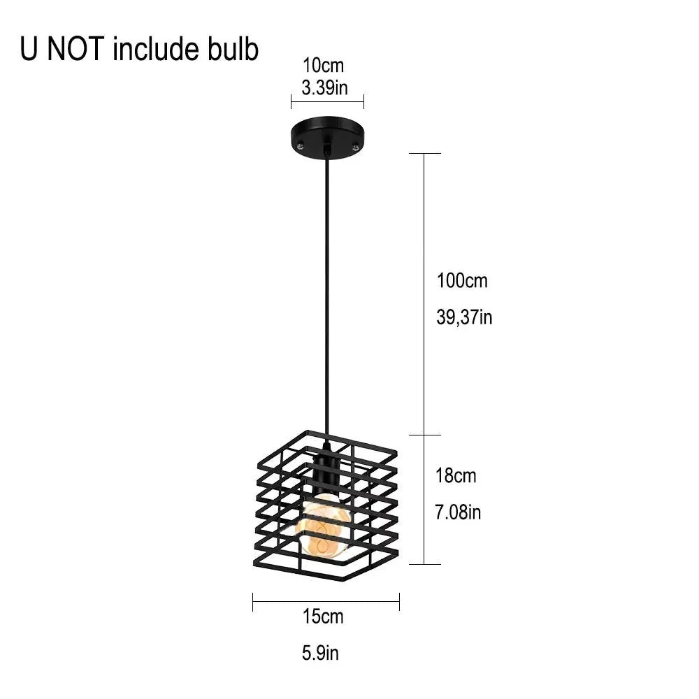 Black_Metal_Cage_Pendant_Light_Retro_Industrial_Charm_-_-4139027 Black Metal Cage Pendant Light: Retro Industrial Charm -