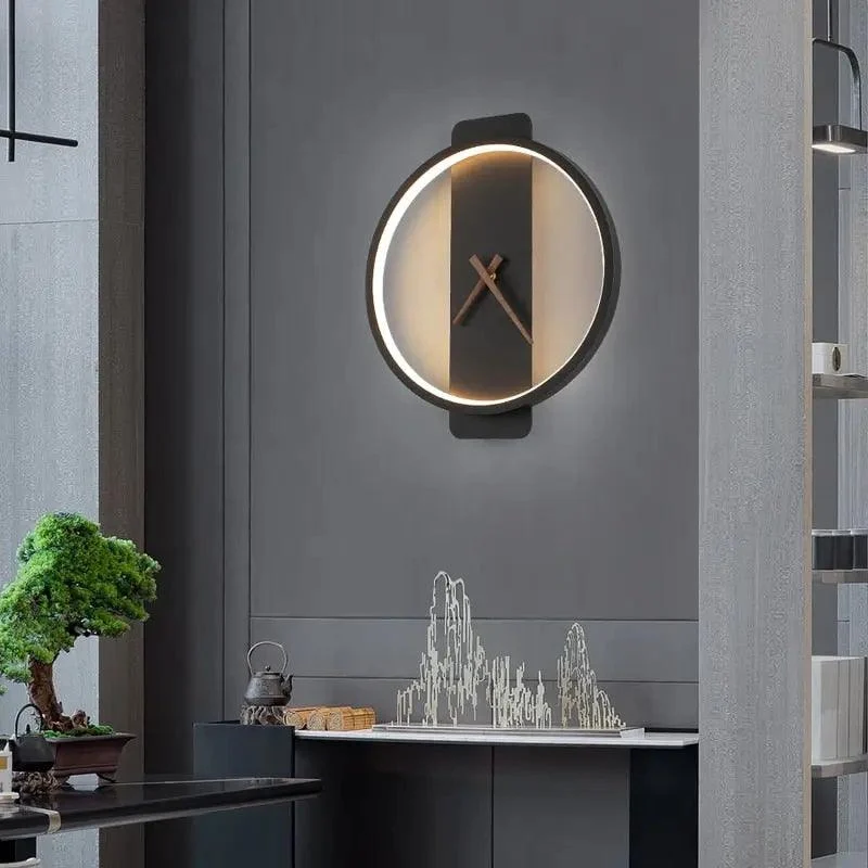 Black_Neon_Wall_Clock_-_-4139093 Black Neon Wall Clock -