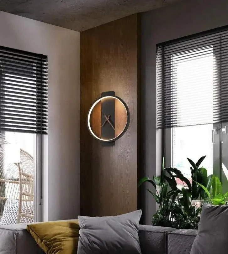 Black_Neon_Wall_Clock_-_-4139110 Black Neon Wall Clock -