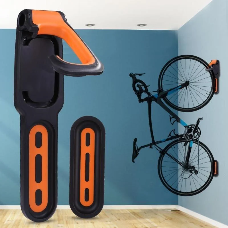 Black Orange Bike Wall Hook Holder Stand Practical Mo Variants 3