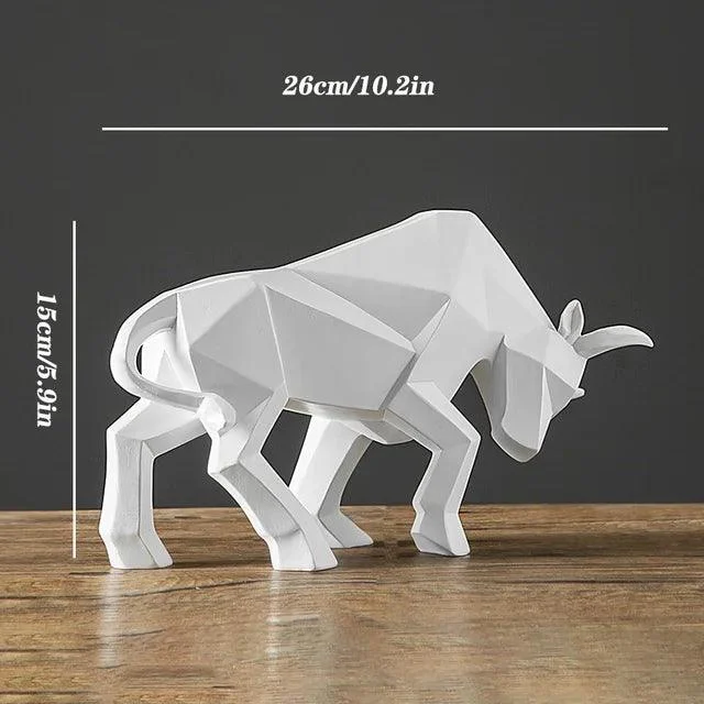 Black_White_Bull_Abstract_Animal_Ornaments_Gift_Sculptures_and_Statues_-_-4139175 Black White Bull Abstract Animal Ornaments Gift Sculptures and Statues -