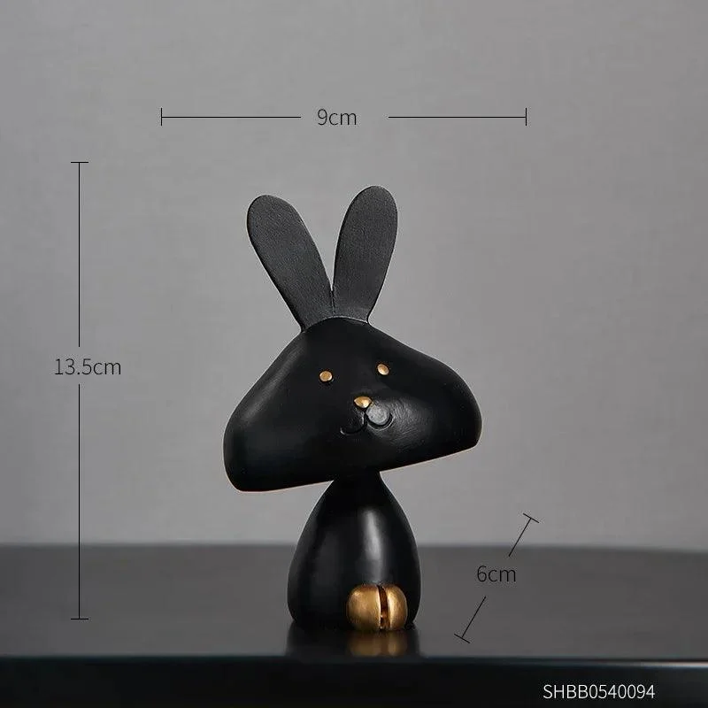 Black_White_Cartoon_Resin_Statue_-_-4138312 Black & White Cartoon Resin Statue -