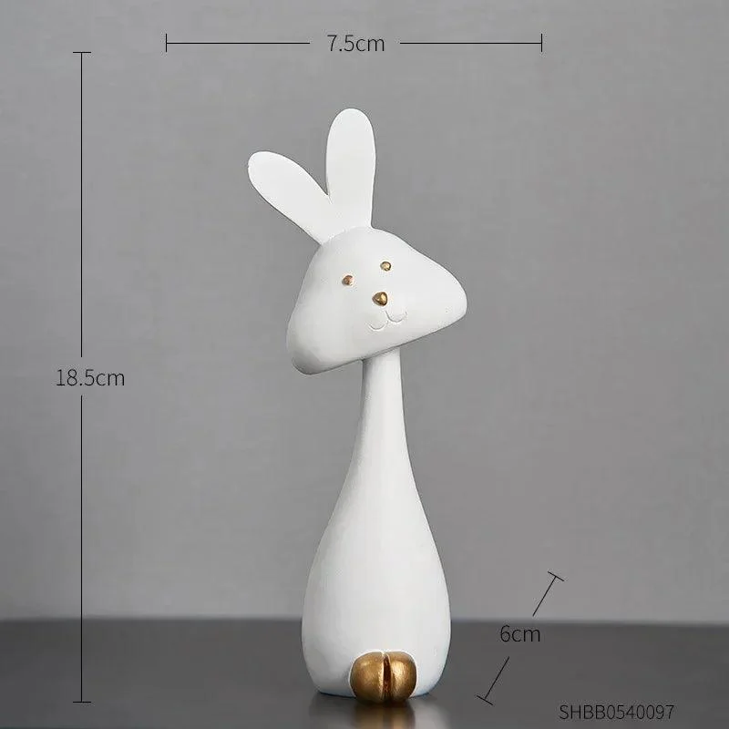 Black_White_Cartoon_Resin_Statue_-_-4138356 Black & White Cartoon Resin Statue -