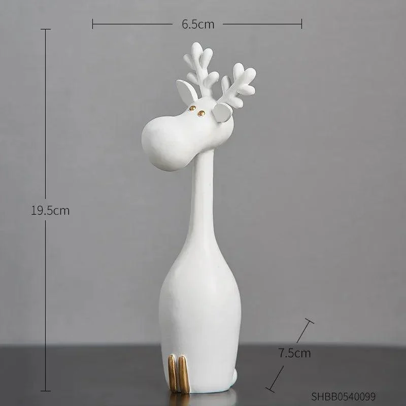 Black_White_Cartoon_Resin_Statue_-_-4138364 Black & White Cartoon Resin Statue -