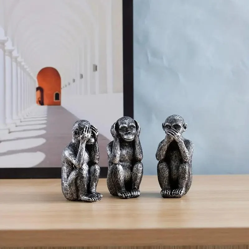 BlissCraft_Classic_Vintage_Monkey_Figurine_Decor_-_-_tag1_-4157233 BlissCraft™ | Classic & Vintage Monkey Figurine Decor - - #tag1#