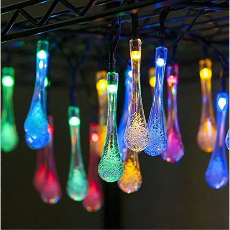 Bloem String Licht Solar 50 Leds Sprookjesachtige Verlichting Buiten Tuin Bruiloft Kerstdecoratie Waterdichte Huis Slinger Roos 1b434bea 7201 453b 9b44 5455432298d6