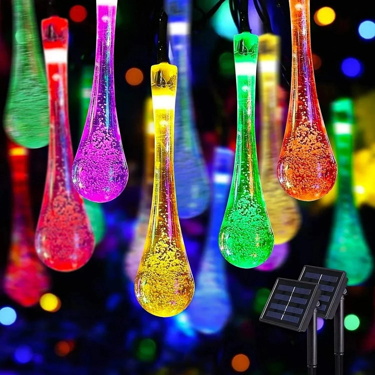 Bloem String Licht Solar 50 Leds Sprookjesachtige Verlichting Buiten Tuin Bruiloft Kerstdecoratie Waterdichte Huis Slinger Roos 6dab2ad3 A3c3 4c47 8f1b Fa2b79d169a1